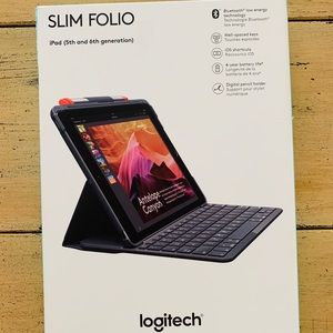 Logitech Slim Folio 5th & 6th Gen iPad keyboard